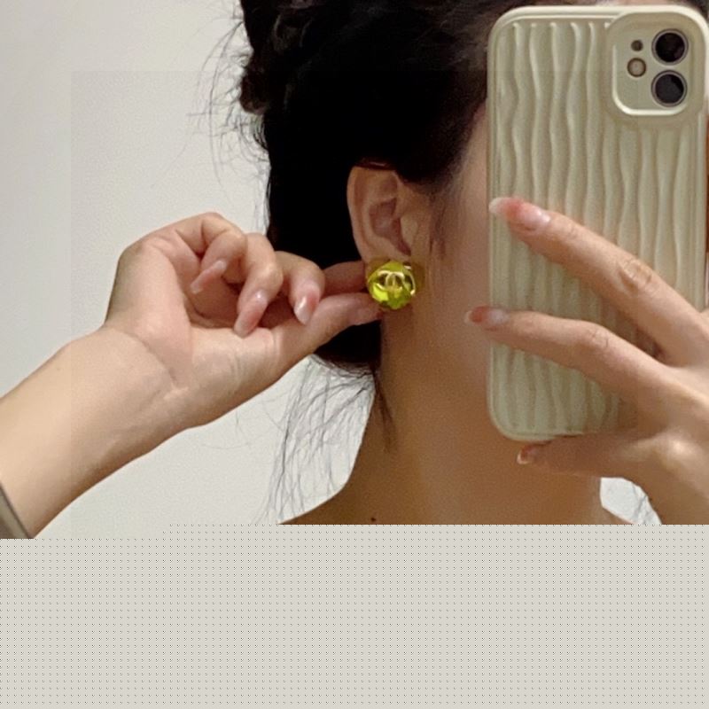 Ch*el earrings
